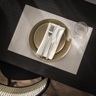 Σετ 4τεμ Σουπλά με 4τεμ πετσέτες  30x45cm Shell Beige Gofis Home 132/ 06