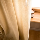 Κουρτίνα με τρουκς 140x280cm Combe Gold Beige Gofis Home 502/ 04