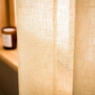 Κουρτίνα με τρουκς 140x280cm Combe Gold Beige Gofis Home 502/ 04