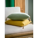 Μαξιλαροθήκη 43x43cm GOFIS HOME  Ember Mustard 208