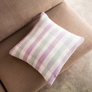 Μαξιλαροθήκη Διακοσμητική 43x43cm Λιλά 477 Tic Tac Toe