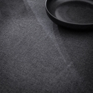 Τραπεζομάντηλο 165x165cm Carbon Black Gofis Home 453/ 14