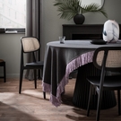 Τραπεζομάντηλο 165x165cm Carbon Black Gofis Home 453/ 14