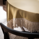 Τραπεζομάντηλο 165x165cm Champagne Gofis Home 453/ 37