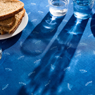 Τραπεζομάντηλο 135x135cm  GOFIS HOME Blue Jean  540