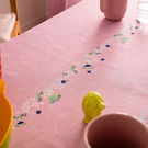 Τραπεζομάντηλο 135x180cm GOFIS HOME  Ροζ 540