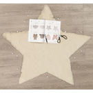 ΧΑΛΙ PUFFY FC3B BEIGE STAR ANTISLIP - 160X160  NewPlan