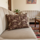 Decorative Cushion with Paisley Pattern 40×30 cm