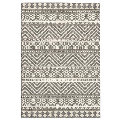 ΧΑΛΙ ETHNIK  7525D  GREY-ECRU - 133X190  NewPlan