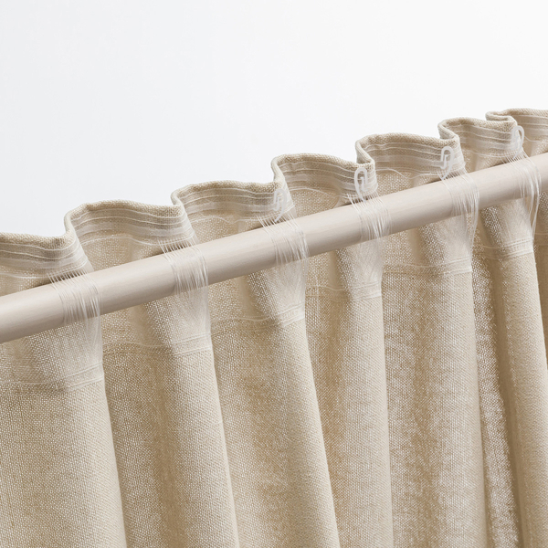 Κουρτίνα με σιρίτι 140x280cm GOFIS HOME  Leaf Marine Blue 535/ 09