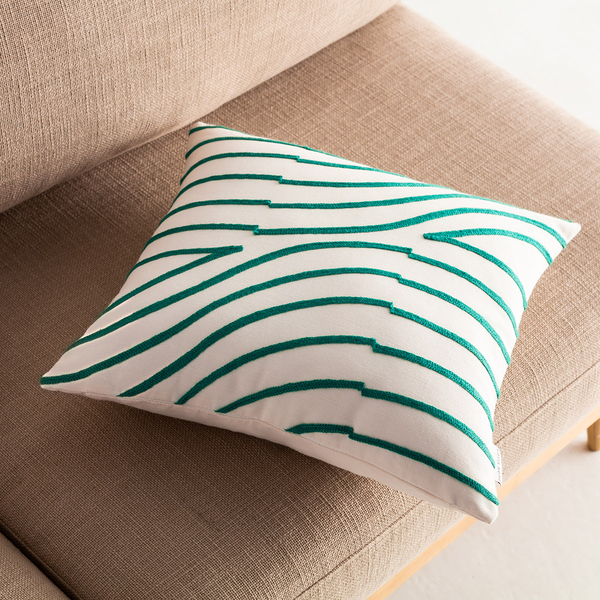 Μαξιλαροθήκη 43x43 GOFIS HOME  Aqua  261