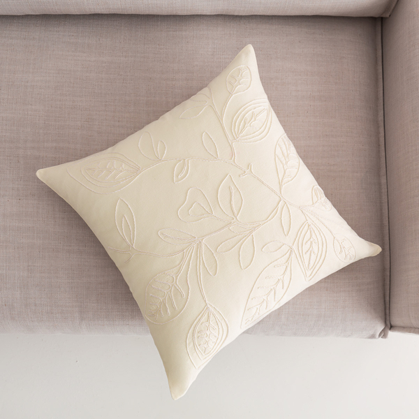 Μαξιλαροθήκη 43x43cm GOFIS HOME   Vanilla 381