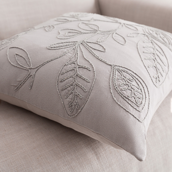 Μαξιλαροθήκη 43x43cm GOFIS HOME   Water Grey 381