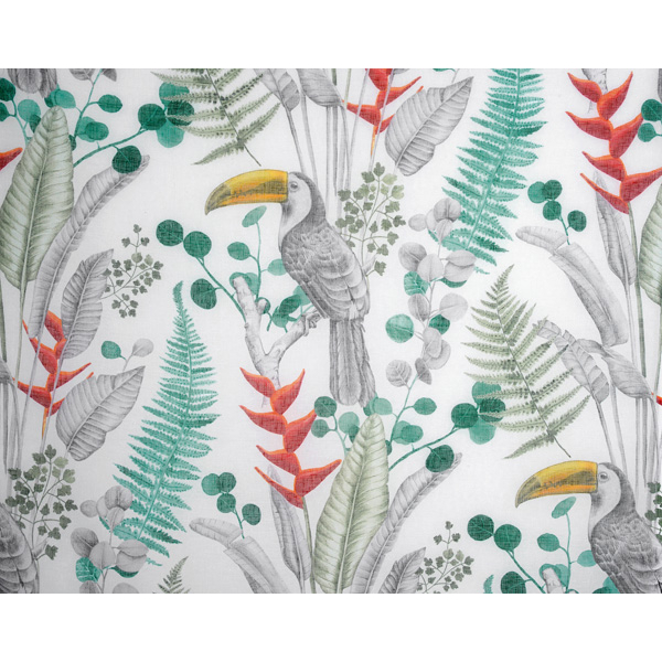 Curtain with Troocs Paradis 150x265cm