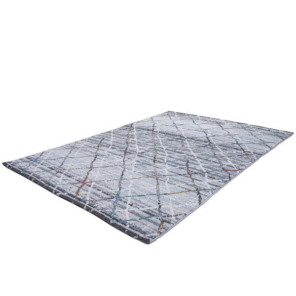 Χαλί Monza 8074/110 γκρι εκρού μοντέρνο boho - 1,40x2,00 Colore Colori