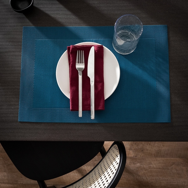 Σετ 4τεμ Σουπλά με 4τεμ πετσέτες  30x45cm Jean Blue Gofis Home 132/ 09