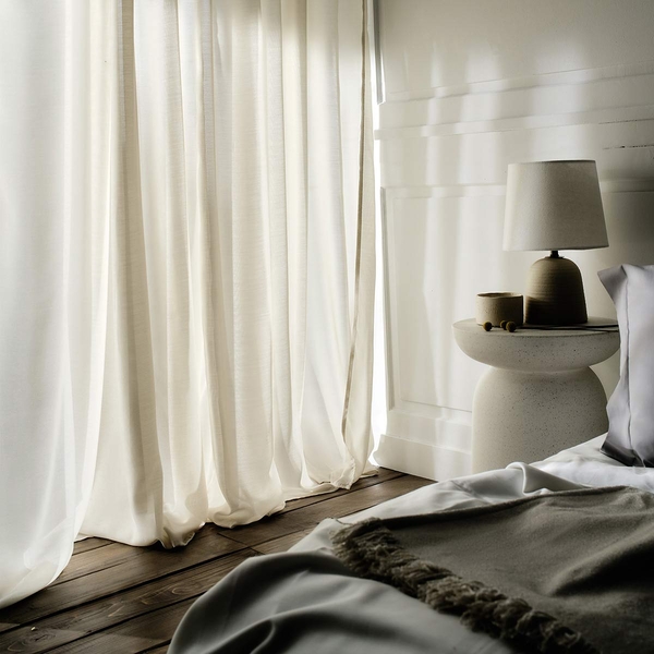 Κουρτίνα με τρουκς 140x280cm GOFIS HOME  Renata  Beige 506/06