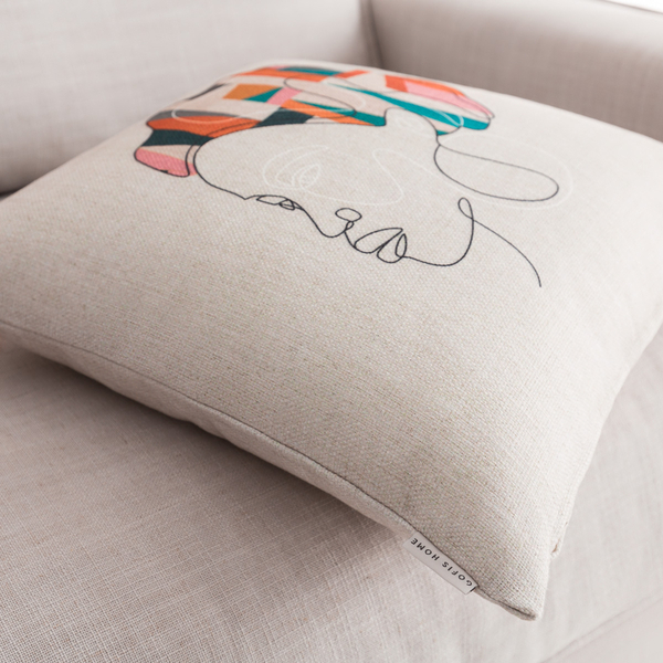 Μαξιλαροθήκη 43x43cm GOFIS HOME    056