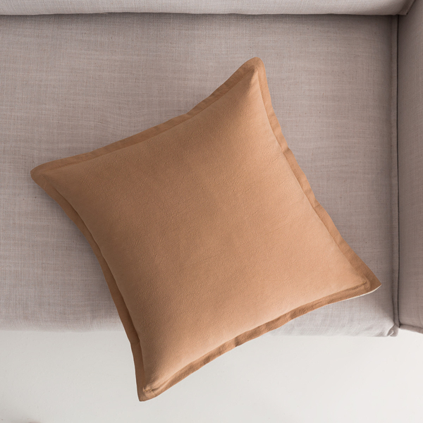 Μαξιλαροθήκη 43x43cm GOFIS HOME   Jute/Vanilla 309