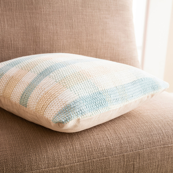 Μαξιλαροθήκη 43x43cm GOFIS HOME  Aqua  477