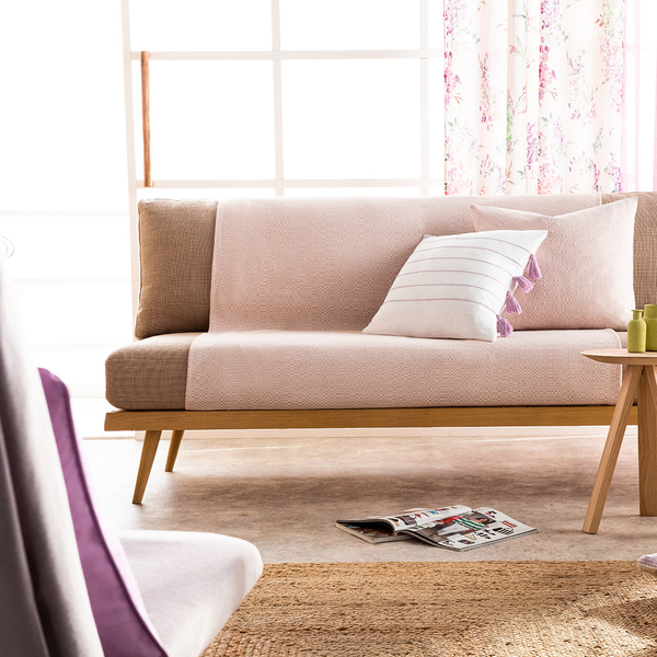 Μαξιλαροθήκη 43x43cm  GOFIS HOME Λιλά  540