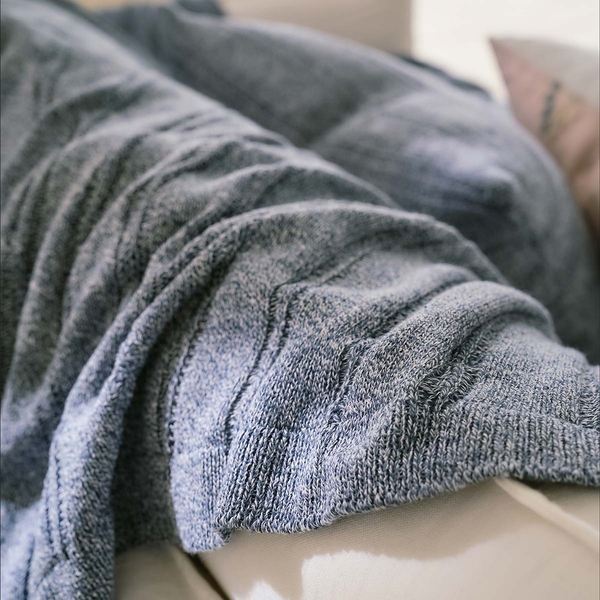 Διακοσμητικό Ριχτάρι 135x170cm GOFIS HOME  Cerelia Marine Blue 380/01