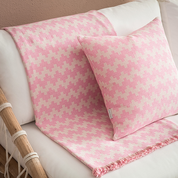 Ριχτάρι Τριθέσιου 180X310cm GOFIS HOME   Gum Pink 466/ 23