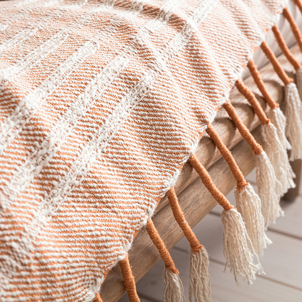 Διακοσμιτικό Ριχτάρι 130x180cm GOFIS HOME   Honey Brown 504