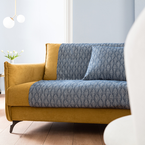 Ριχτάρι Τριθέσιου 180x310cm GOFIS HOME   Royal Blue 935 01