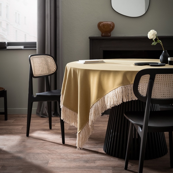 Τραπεζομάντηλο 165x165cm Champagne Gofis Home 453/ 37