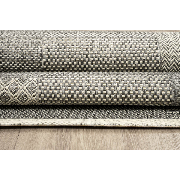 ΧΑΛΙ ETHNIK  4526D GREY-ECRU - 070X140  NewPlan