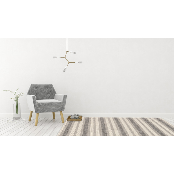 ΧΑΛΙ ETHNIK  8223D GREY-ECRU - 133X190  NewPlan