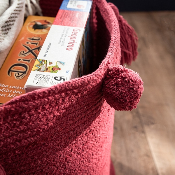 Καλάθι 33x35cm Gofis Home Red 260