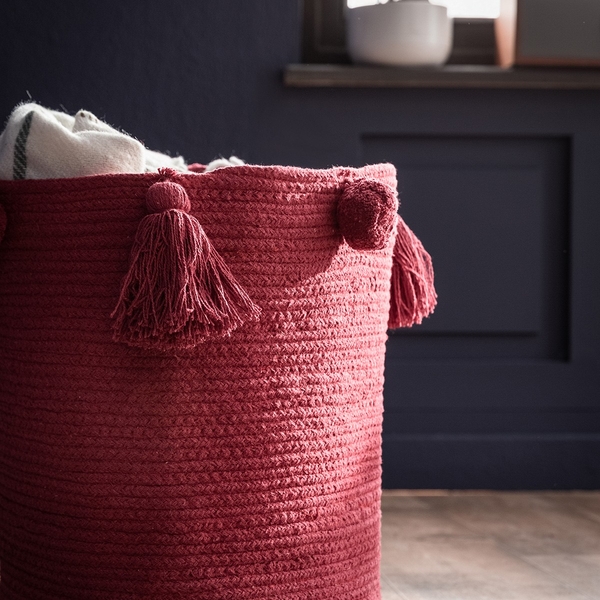 Καλάθι 33x35cm Gofis Home Red 260