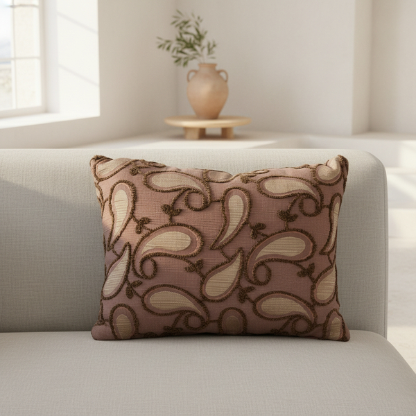 Decorative Cushion with Paisley Pattern 40×30 cm