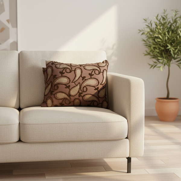 Decorative Cushion with Paisley Pattern 40×30 cm