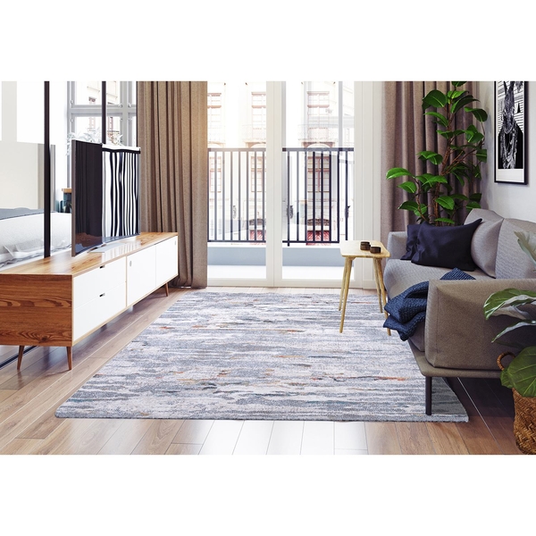 Χαλί Monza 8060/110 εκρού γκρι νερά - 2,10x2,70 Colore Colori